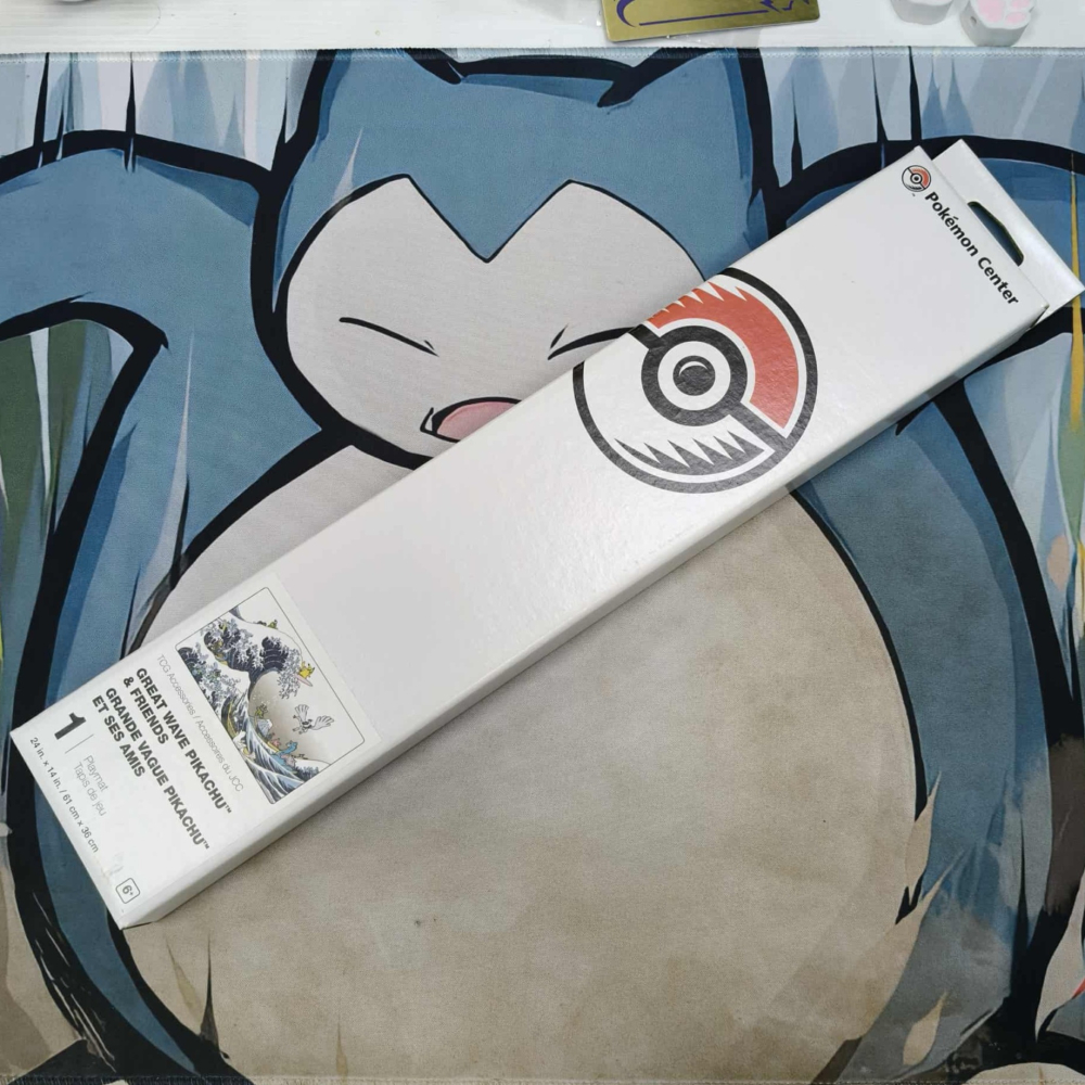 美版 皮卡丘浮世繪卡墊-細節圖2