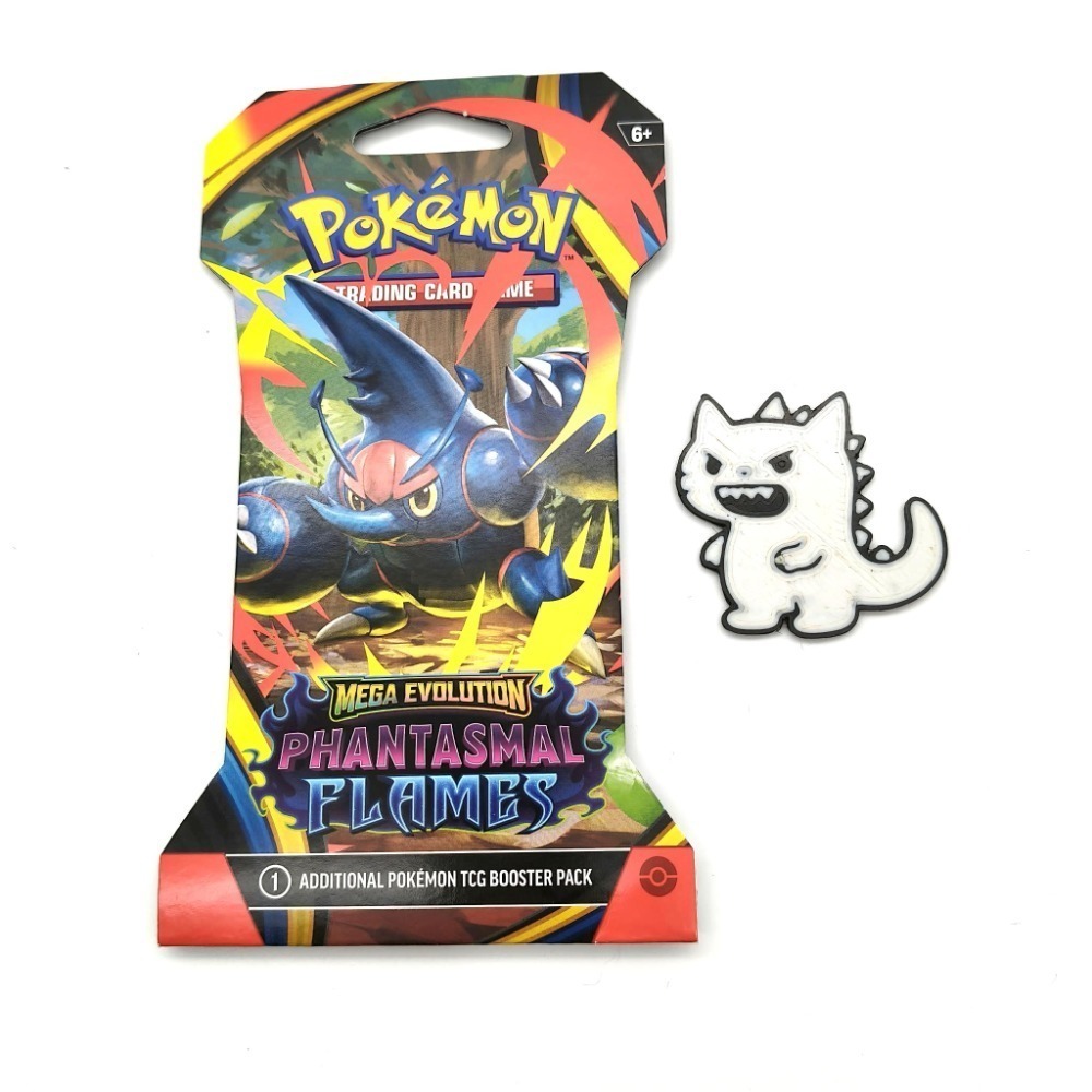 Pokemon Mega evolution Phantasmal Flames 補充包-規格圖1