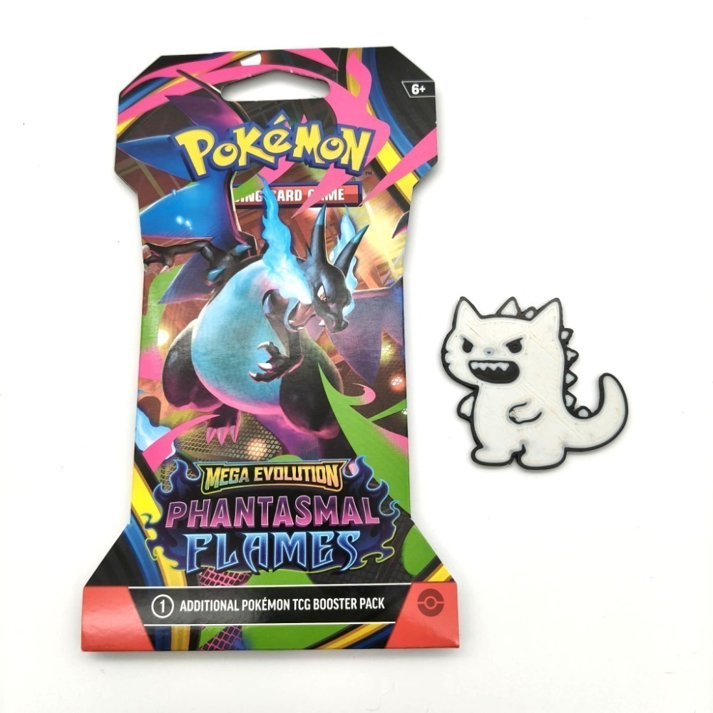 Pokemon Mega evolution Phantasmal Flames 補充包-規格圖1