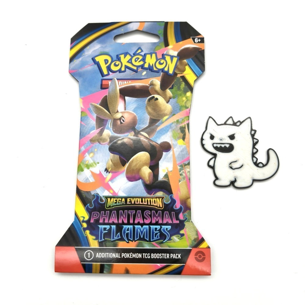 Pokemon Mega evolution Phantasmal Flames 補充包-規格圖1