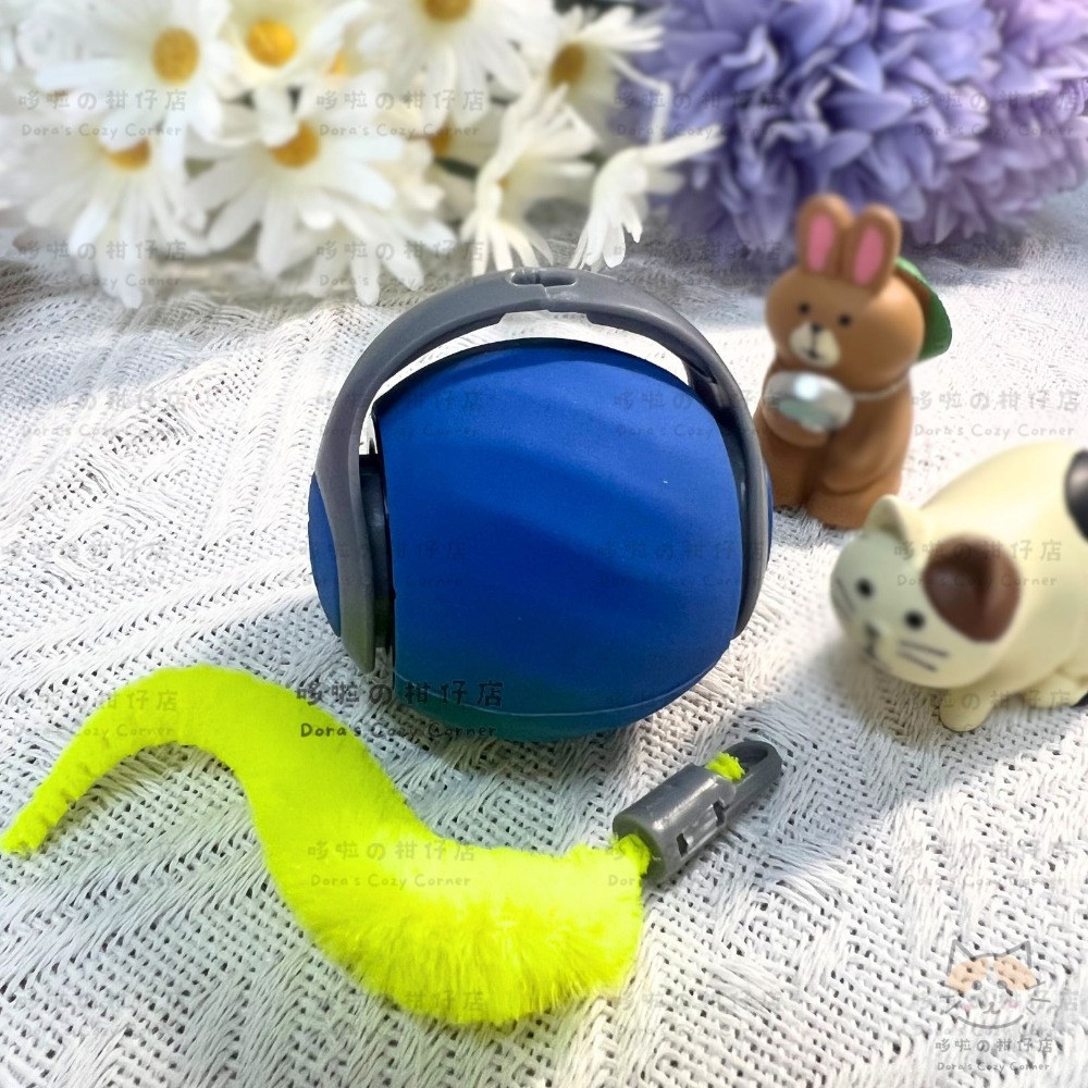新款貓咪狗狗寵物玩具球 充電自嗨球 解悶逗貓球 貓狗追逐玩具神器 引力突突球 電動逗貓球 自動逗貓球-規格圖6
