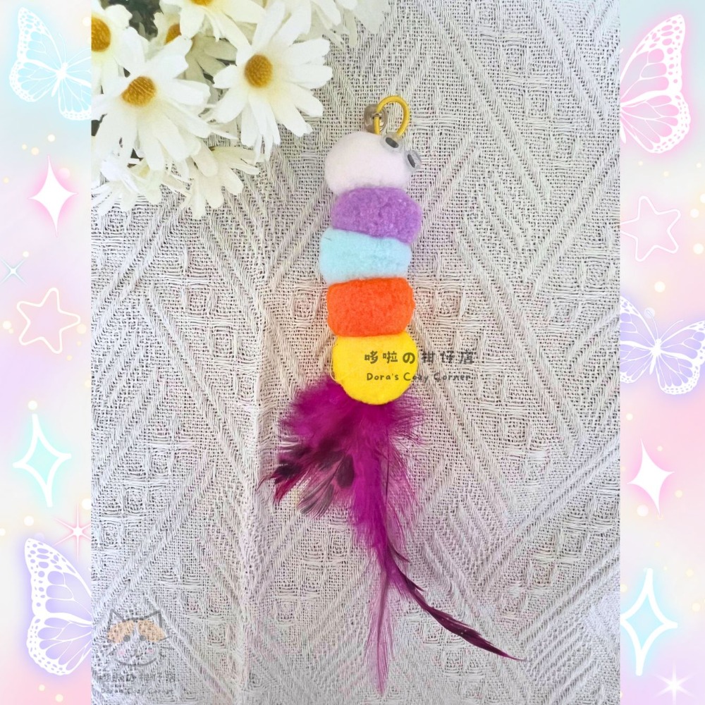 多款逗貓棒替換頭 逗貓棒 貓玩具 寵物玩具 逗貓棒替換 縮逗貓棒-規格圖8