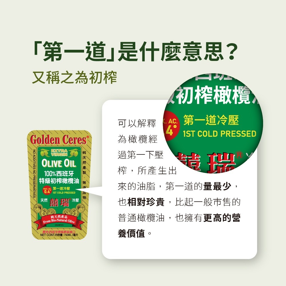 DIH-囍瑞冷壓初榨 100% 純橄欖油(750ml)*3瓶-細節圖5