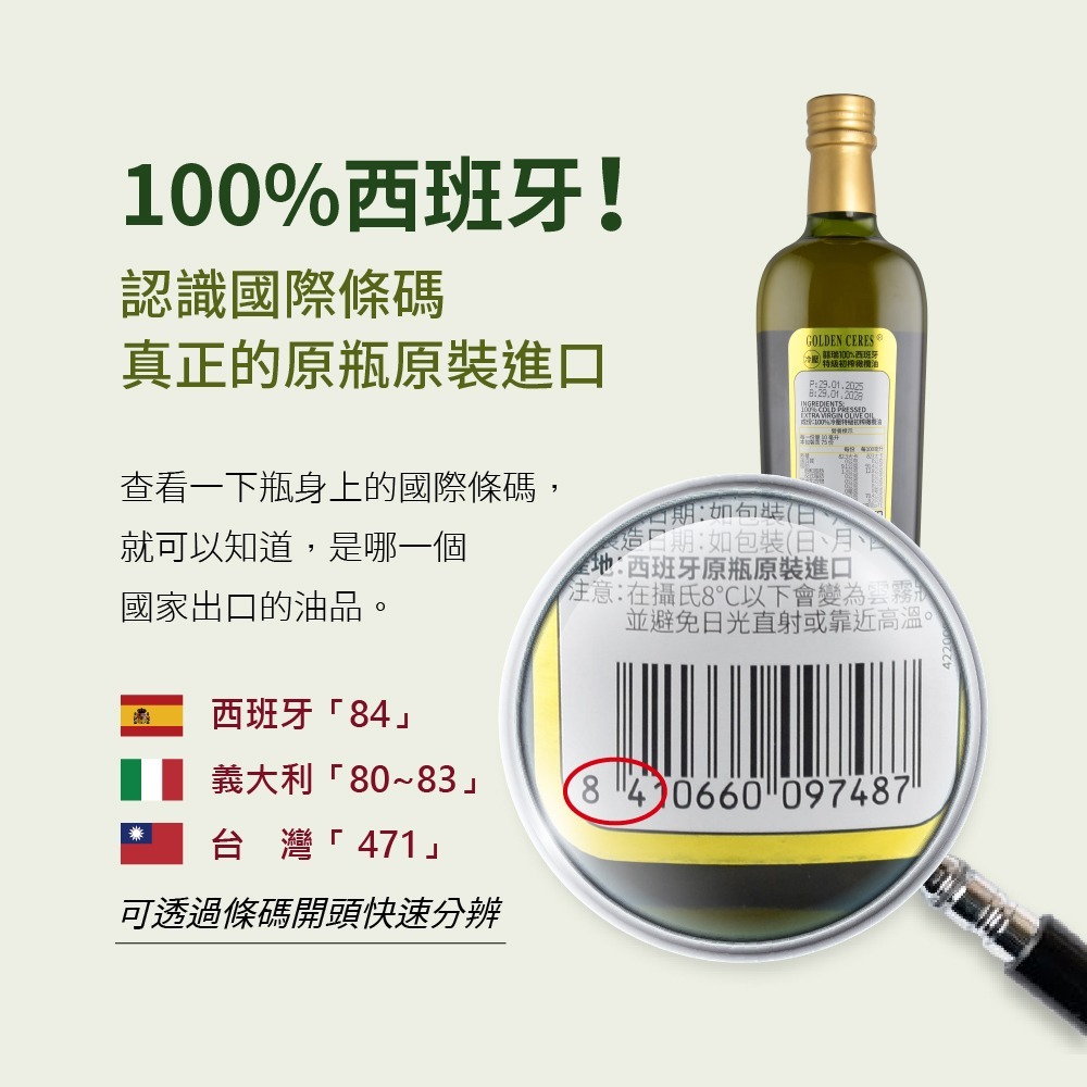 DIH-囍瑞冷壓初榨 100% 純橄欖油(750ml)*3瓶-細節圖7