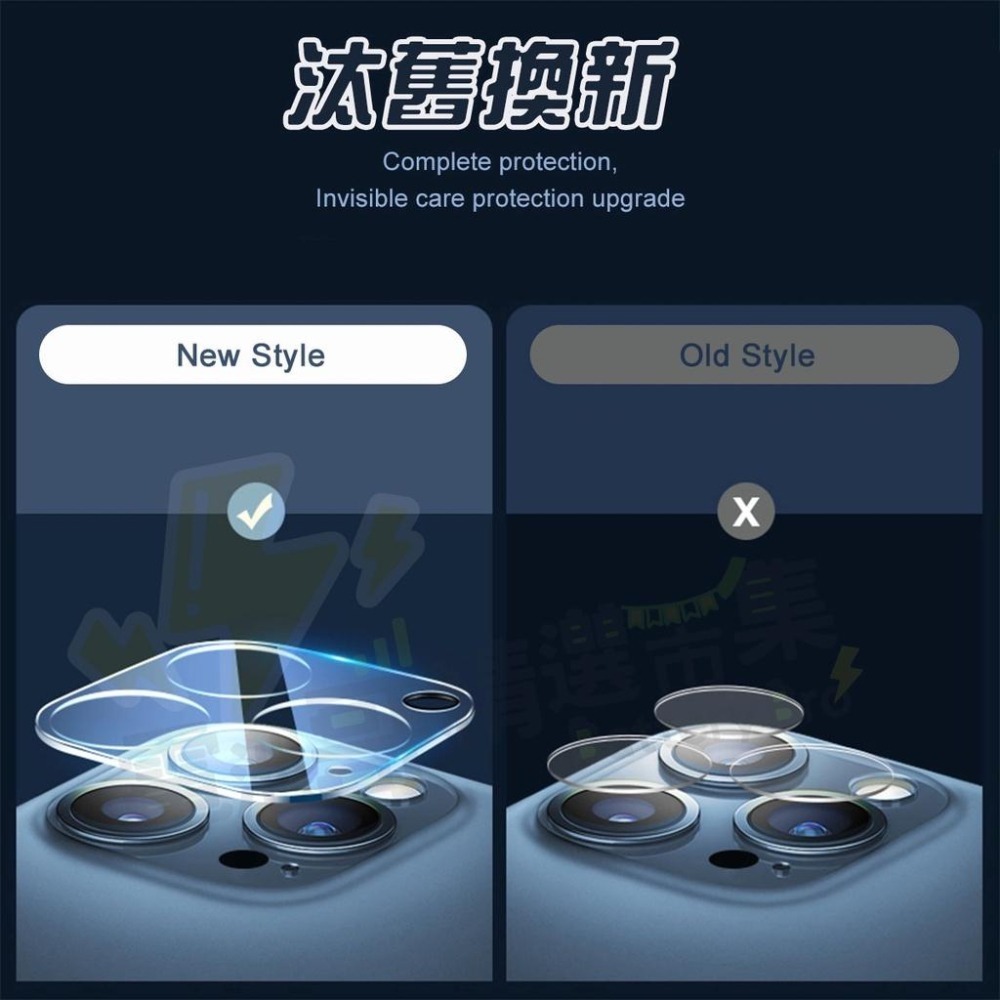 【電池哥】手機鏡頭貼 9H滿版 鏡頭貼 鏡頭保護貼 蘋果 適用iPhone11.12.13-細節圖6