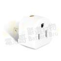 【台灣製】3孔轉2孔 90度 電源轉接插頭 直角 3轉2插頭 轉接插座 轉換插接器 三轉二插座 轉接頭 3P轉2P-規格圖8