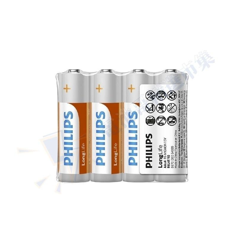 PHILIPS 飛利浦 碳鋅電池 電池 1號電池 2號電池 3號電池 4號電池-細節圖6