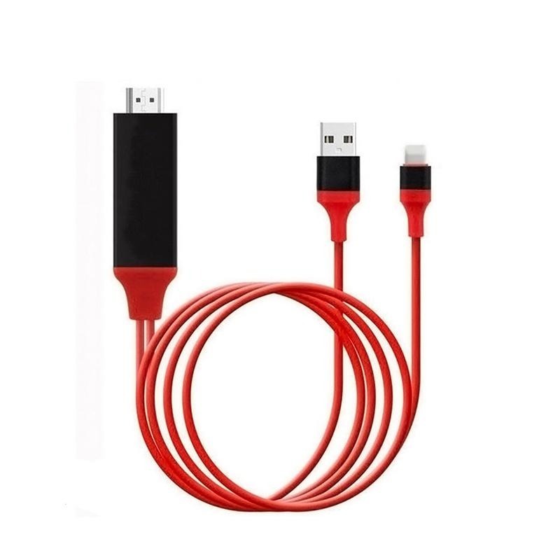 同屏線 蘋果轉HDMI 4K 1080P 手機轉電視 蘋果 影音轉接線 HDMI線 電視線 電視轉接線 轉接器 同屏器-細節圖2