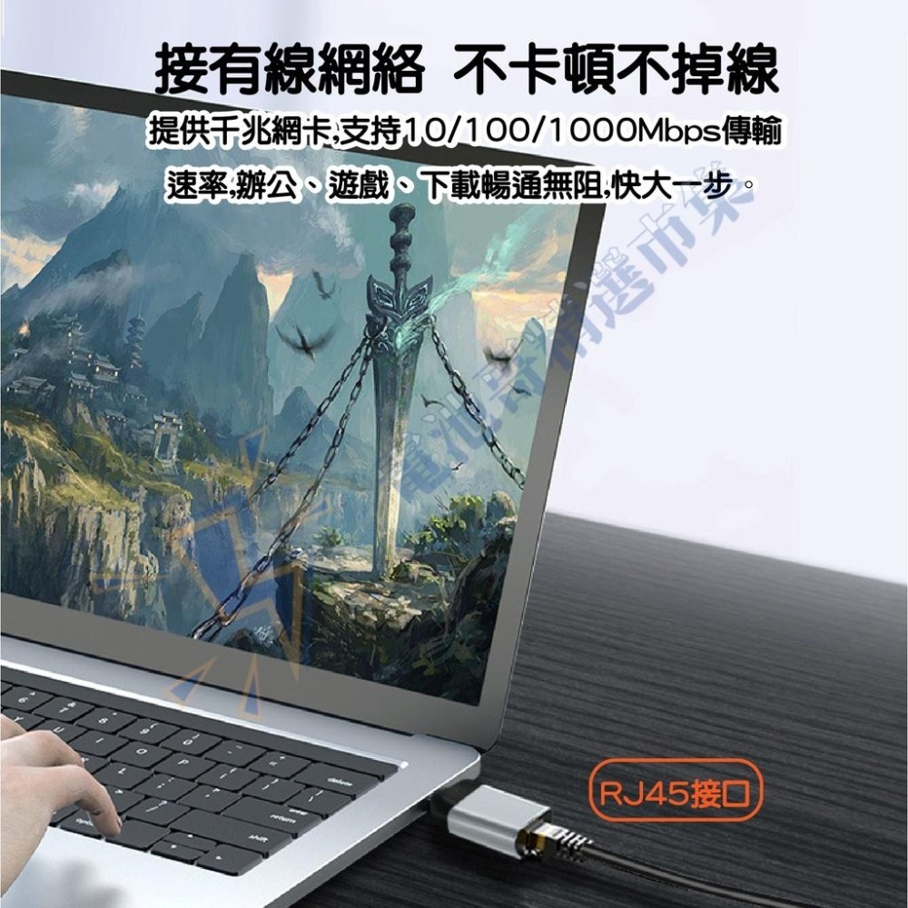 TYPE-C 轉 DP VGA RJ45 HDMI miniDP 轉接頭 投影機手機筆電 轉接頭 4K 8K-細節圖3