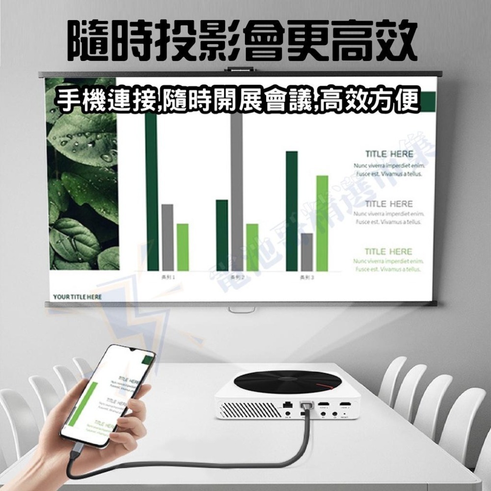 TYPE-C 轉 HDMI 轉接頭 轉接器 轉接線 轉換線 同屏器 4K 60HZ 高清 typec轉hdmi 轉換器-細節圖5