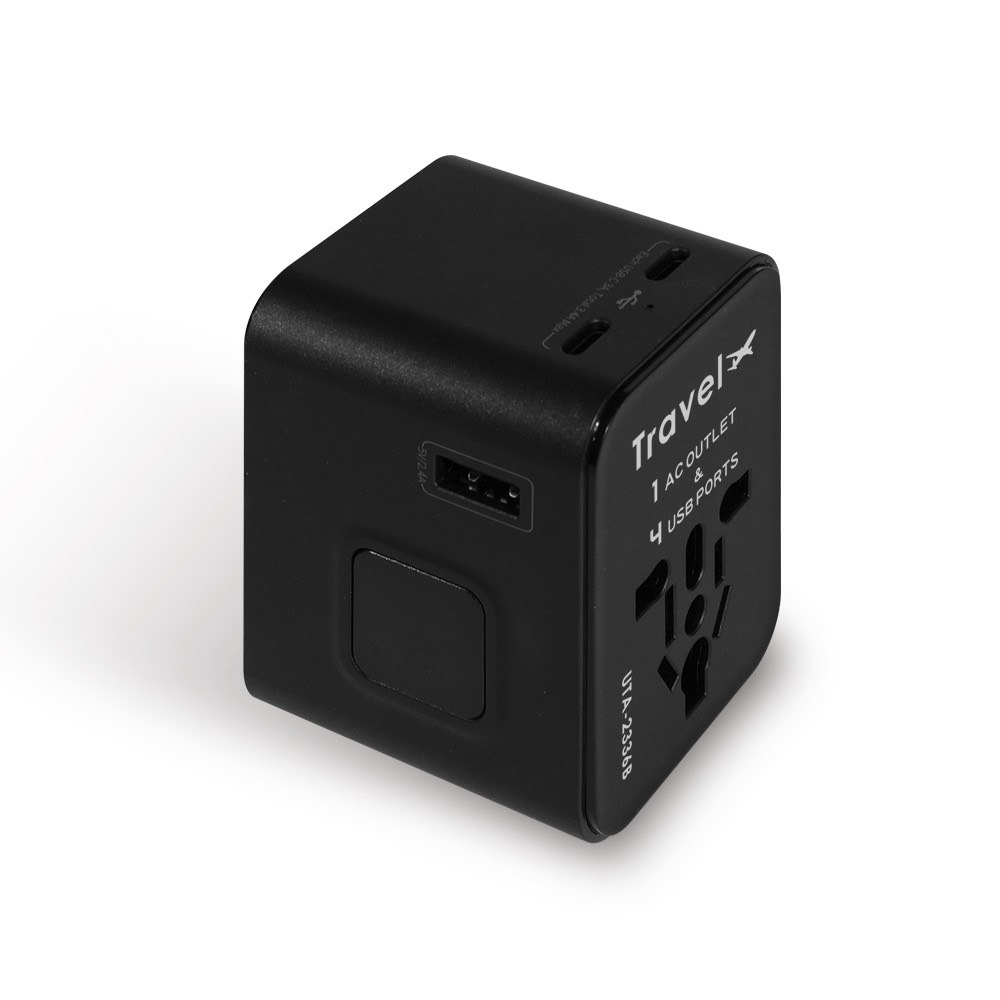 【出國旅行】萬國轉接頭 多國旅行充電器 二合一 雙USB-A+TYPE-C充電器 3.4A  手機、筆電-規格圖10