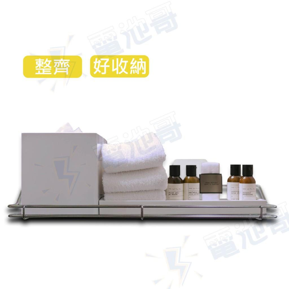 【台灣製】無痕 大型置物架 不鏽鋼 置物鐵架 置物架 收納架 重複貼 無痕架 置物層架 壁掛置物架 網架鋼架 廚櫃收納架-細節圖2