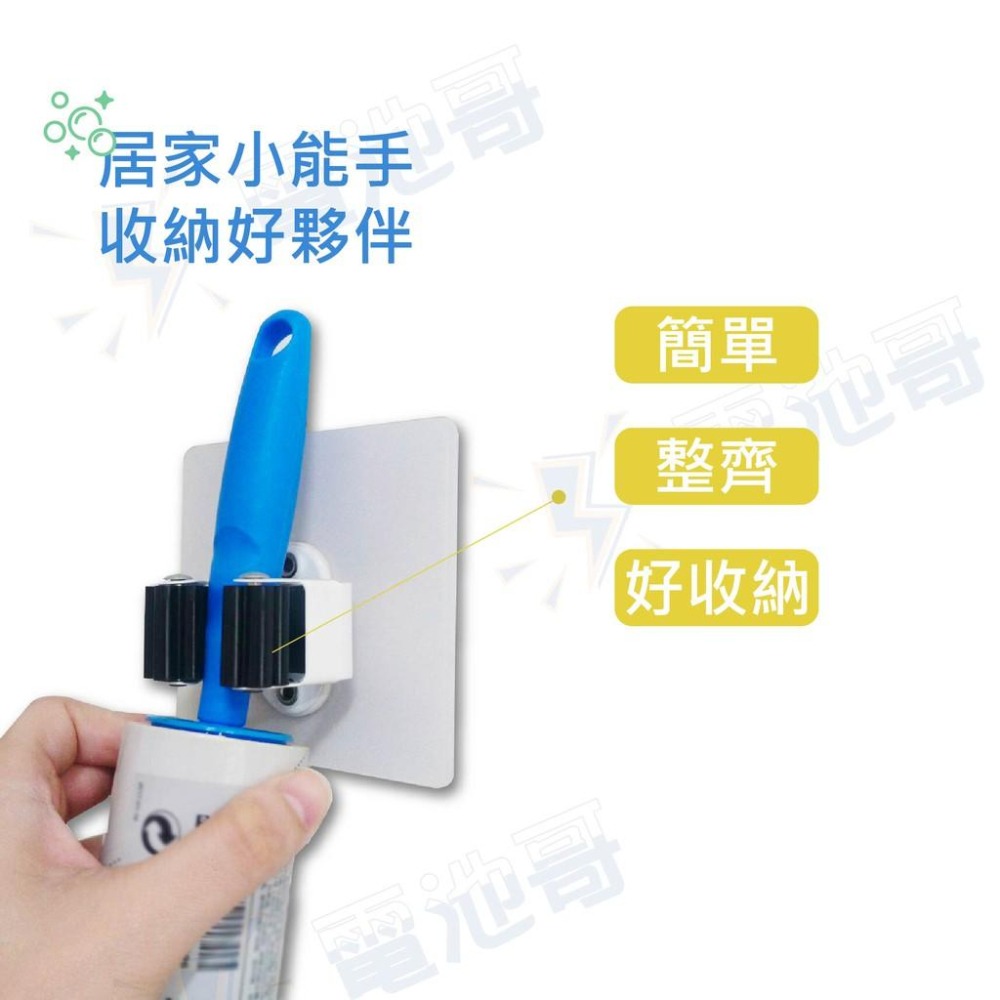 【台灣製】無痕 拖把架 拖把夾 拖把掛架 掃把架 工具架 掃具架 掃具夾 無痕拖把夾 可重複貼 免鑽孔 東居 鉤博士-細節圖2