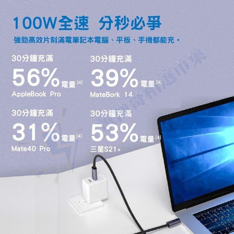 USB 3.2 Gen2x2 20Gb 傳輸線 雙USB-C Type C 8K60hz PD 100W 5A 充電線-細節圖4