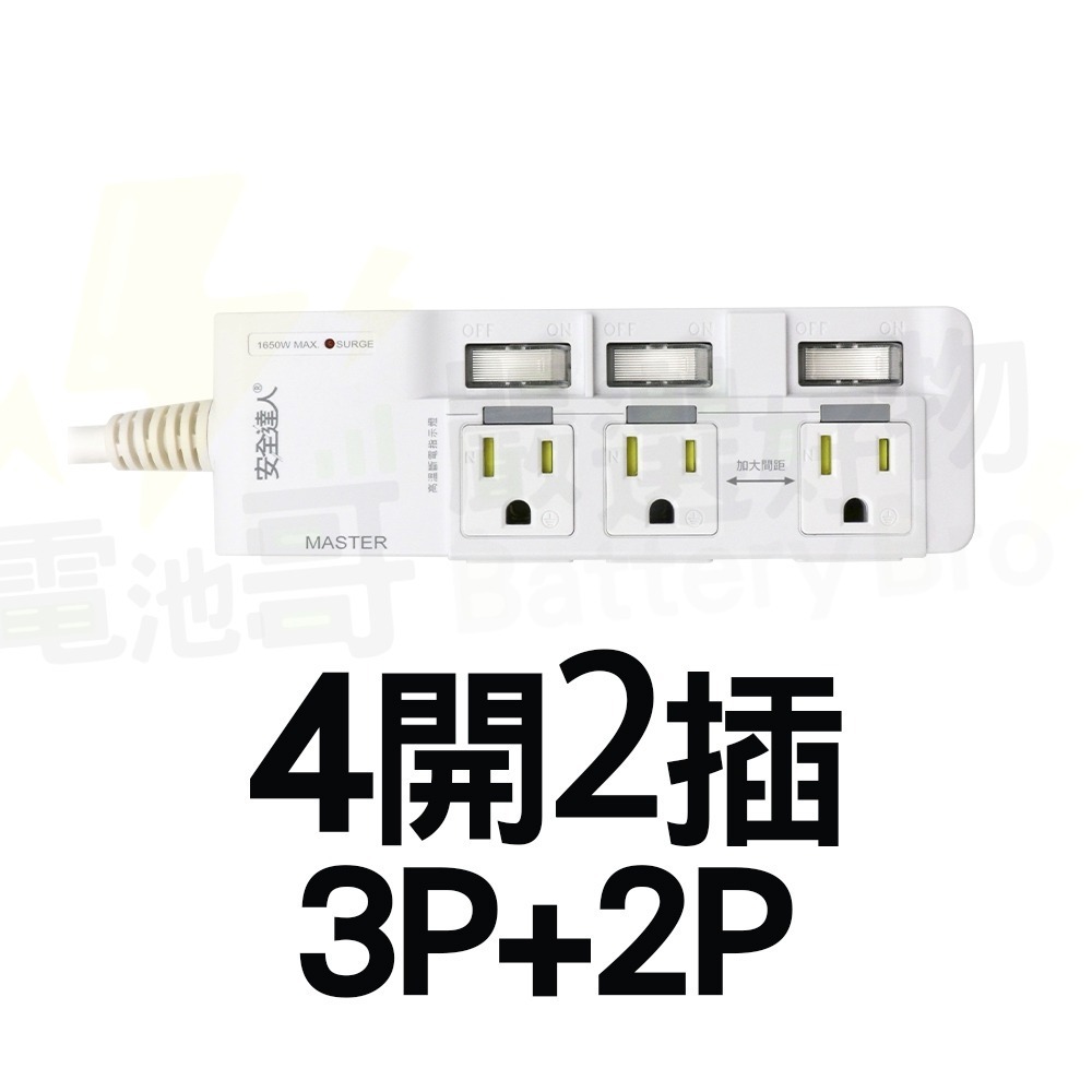 65W USB+Type-C 插座延長線 氮化鎵延長線 PD+QC USB智慧延長線 防雷擊 過載過熱斷電-規格圖8