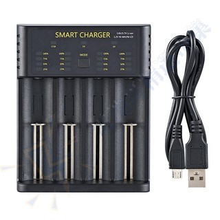 四槽充電器(無USB輸出功能)