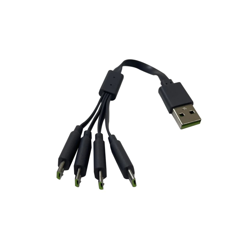 【電池哥】MICRO USB Type-C 短款 一拖四充電線 一對四充電線 一對多 充電線 轉接線-細節圖2