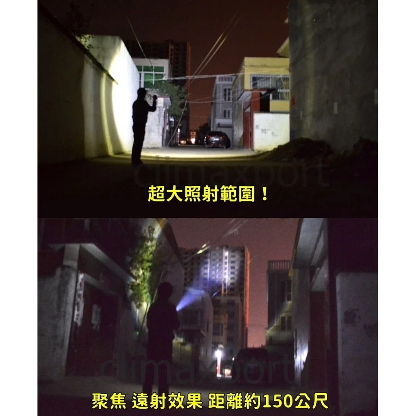 【電池哥】強光手電筒 強光 單檔 一段式 三段 五段 L2 T6 手電筒 使用18650電池 魚眼 變焦 LED手電筒-細節圖8