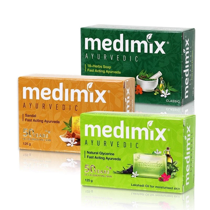 Medimix 美肌皂 印度綠寶石 皇室藥草浴 香皂 125g 七款可選 印度香皂 肥皂 印度皂-細節圖2