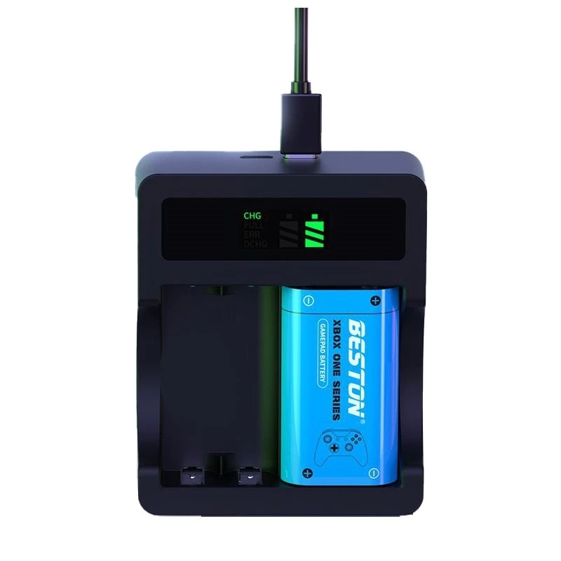 【電池哥】XBOX 充電電池組 適用one s x 充電器 電池2顆入 手把電池 充電電池 手柄充電器 充電式電池-細節圖2