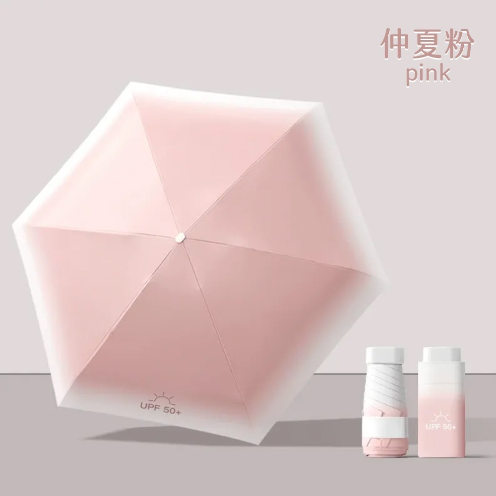 口袋傘 迷你傘 太陽傘 輕量傘 黑膠傘 雨傘 抗UV防曬傘 防紫外線傘(折疊傘 晴雨傘 遮陽傘 摺疊傘)-規格圖9