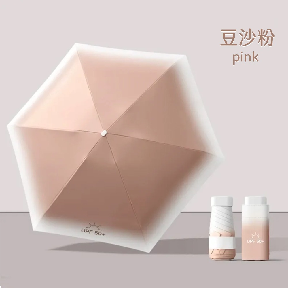 口袋傘 迷你傘 太陽傘 輕量傘 黑膠傘 雨傘 抗UV防曬傘 防紫外線傘(折疊傘 晴雨傘 遮陽傘 摺疊傘)-規格圖9