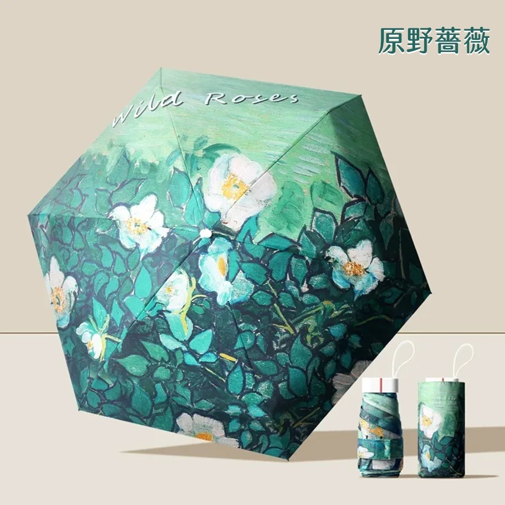 口袋傘 迷你傘 太陽傘 輕量傘 黑膠傘 雨傘 抗UV防曬傘 防紫外線傘(折疊傘 晴雨傘 遮陽傘 摺疊傘)-規格圖9