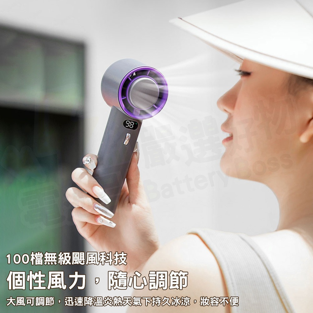【電池哥】手持摺疊電風扇 冰敷風扇 製冷風扇 隨身風扇 小風扇 手持風扇 小電風扇 冰敷小風扇 冰風扇 3檔 100檔-細節圖4