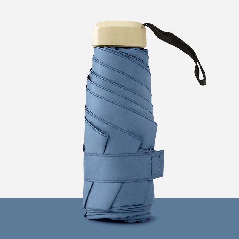 【電池哥】口袋傘 迷你傘 五折傘 輕量傘 折疊傘 摺疊傘 扁傘 遮陽傘 雨傘 抗UV 防曬傘 晴雨傘 防紫外線手開傘-規格圖6