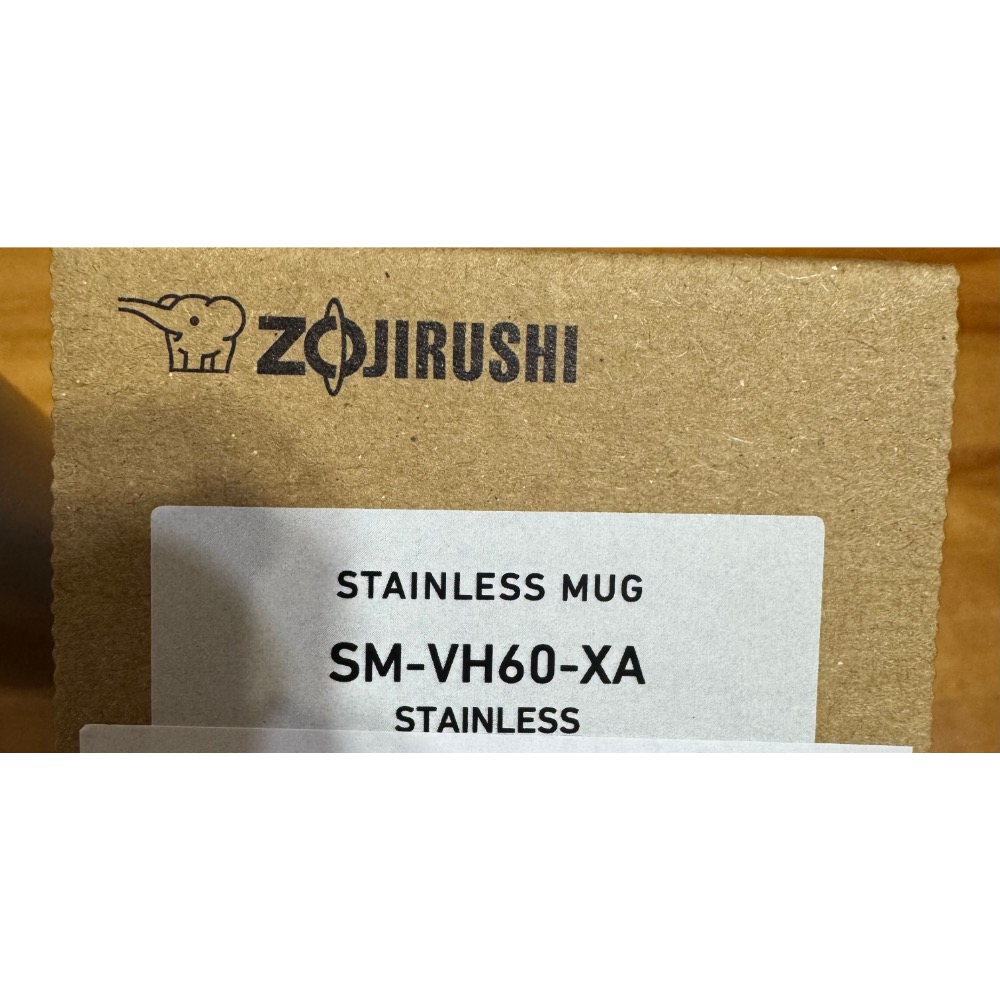 ZOJIRUSHI 象印一體式中栓彈蓋式 600ml（SM-VH60保溫保冰/環保杯）不銹鋼色-細節圖3