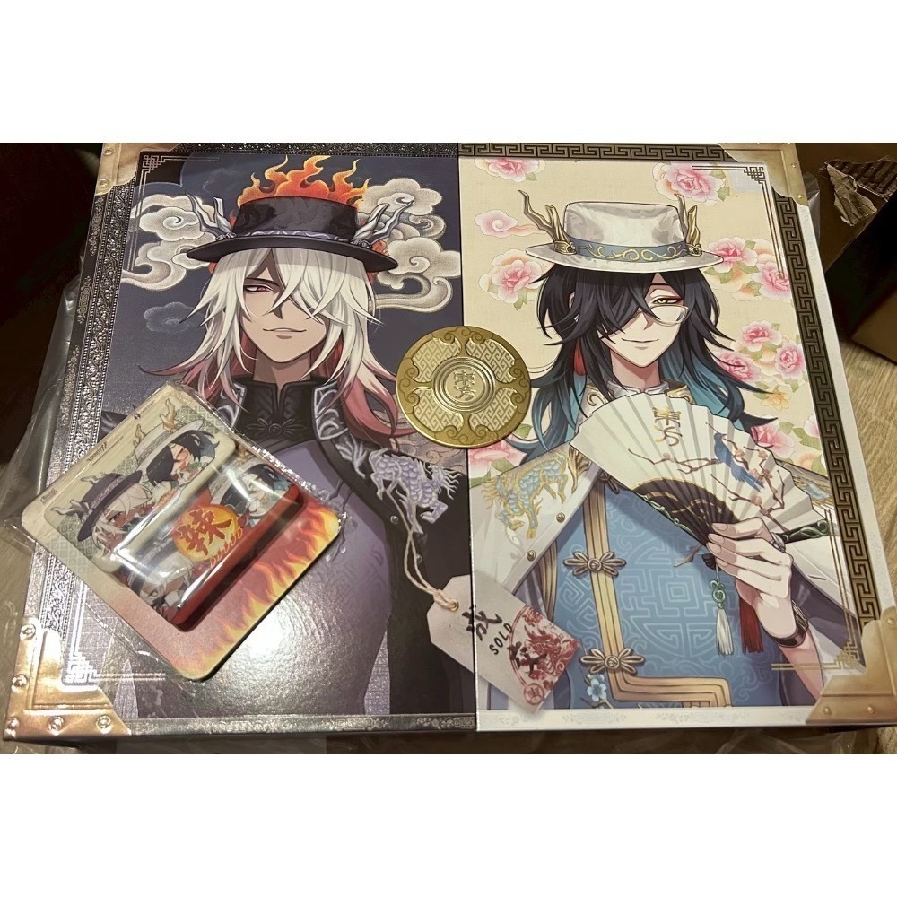 現貨｜第五人格正版六週年真理之下東方的麒麟-宿傘麒麟商人精裝版禮盒(國際服)-細節圖2