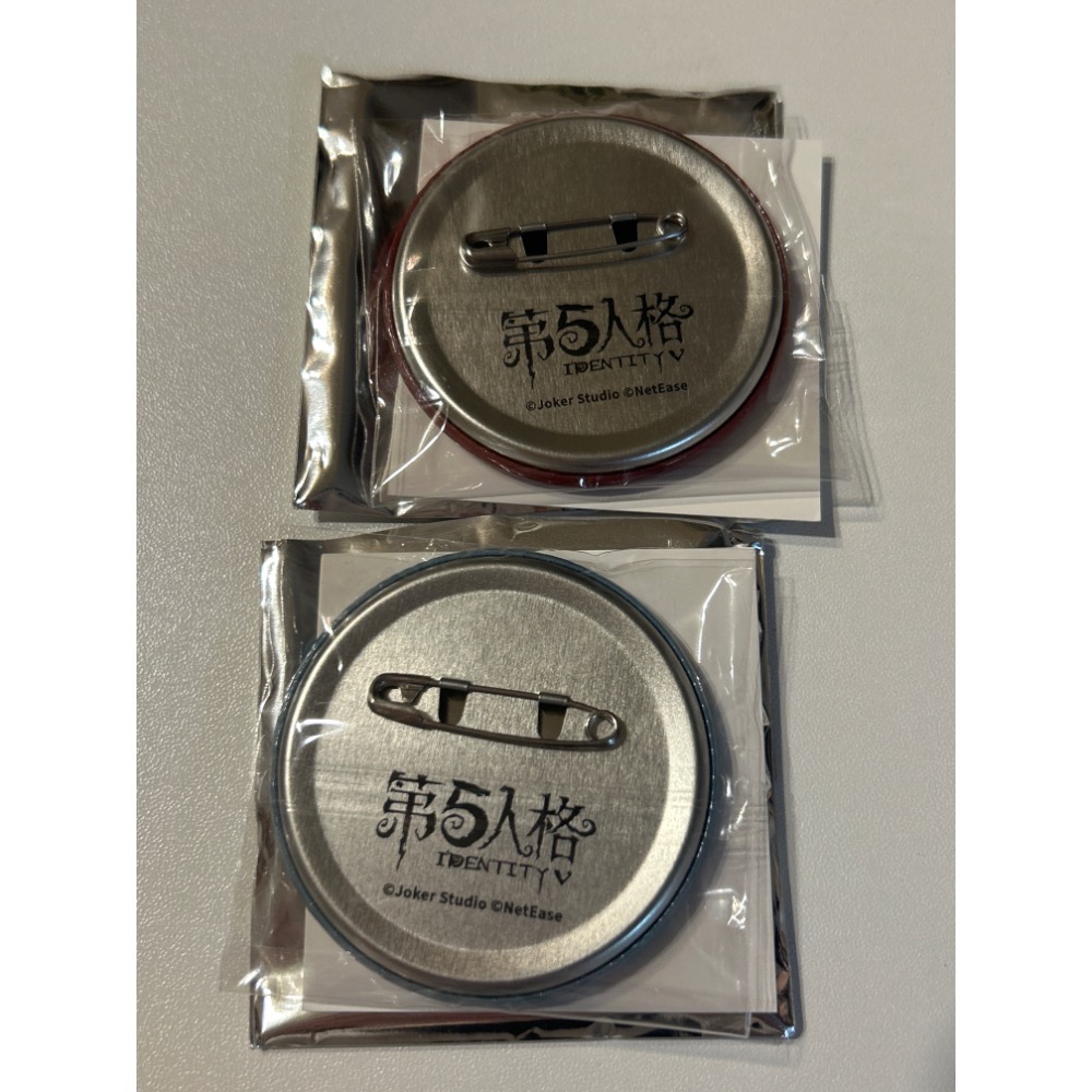 現貨｜第五人格正版周邊七週年徽章-哭泣小丑／黃衣之主-細節圖4