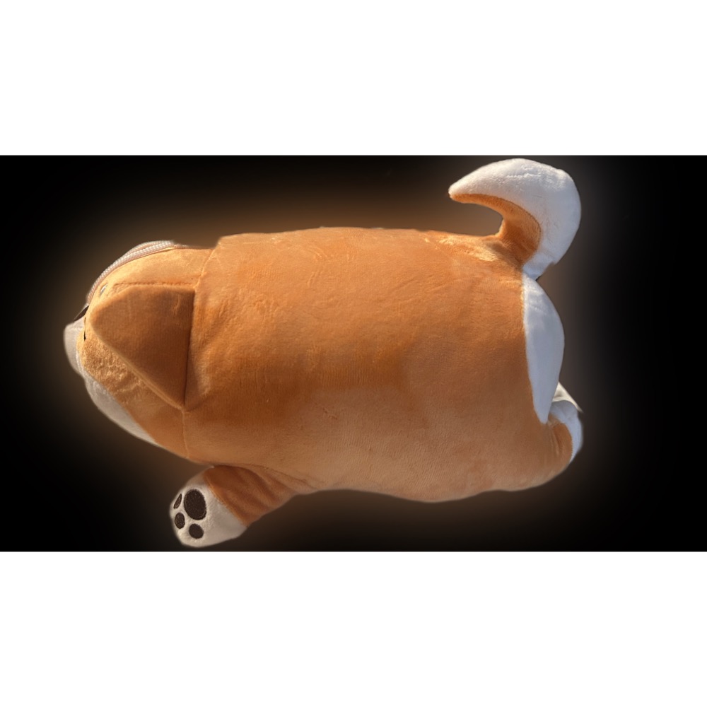 娃娃機商品｜柴柴 日本柴 柴犬 微笑柴柴 趴姿玩偶 娃娃 抱枕-細節圖4