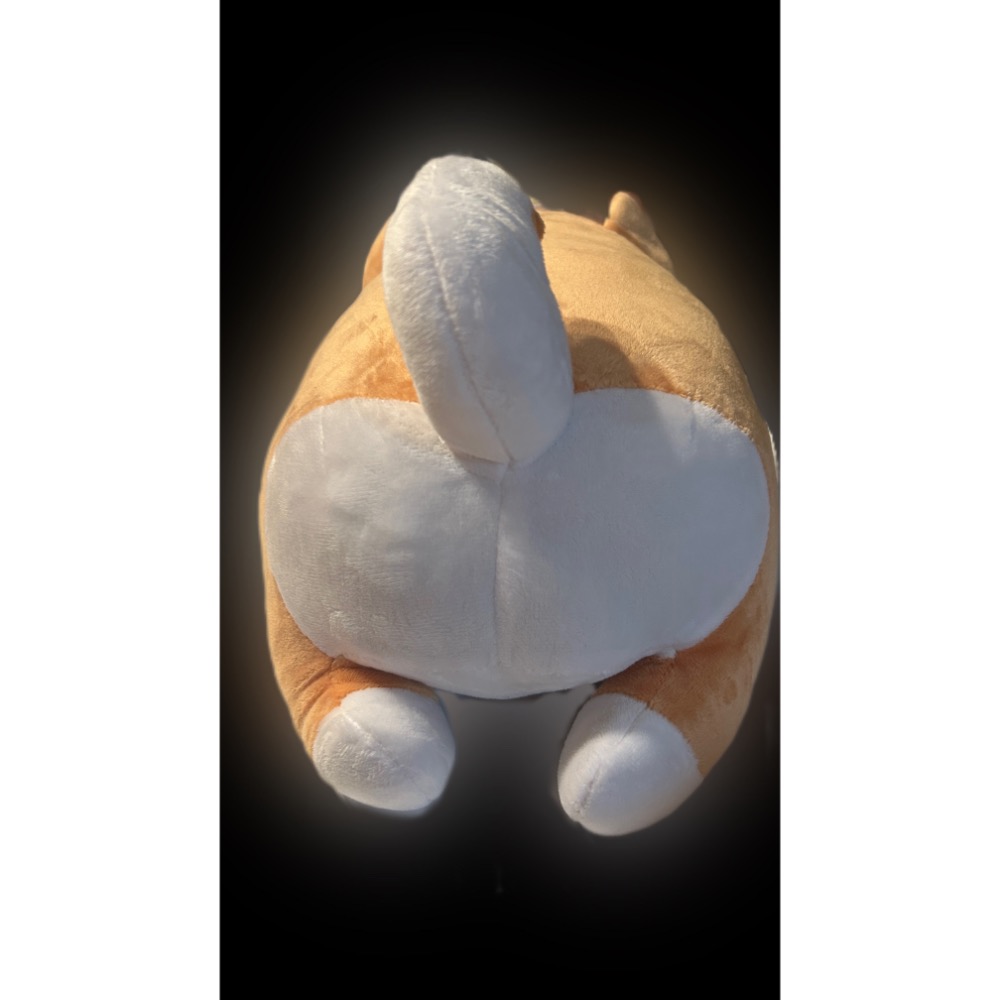 娃娃機商品｜柴柴 日本柴 柴犬 微笑柴柴 趴姿玩偶 娃娃 抱枕-細節圖5