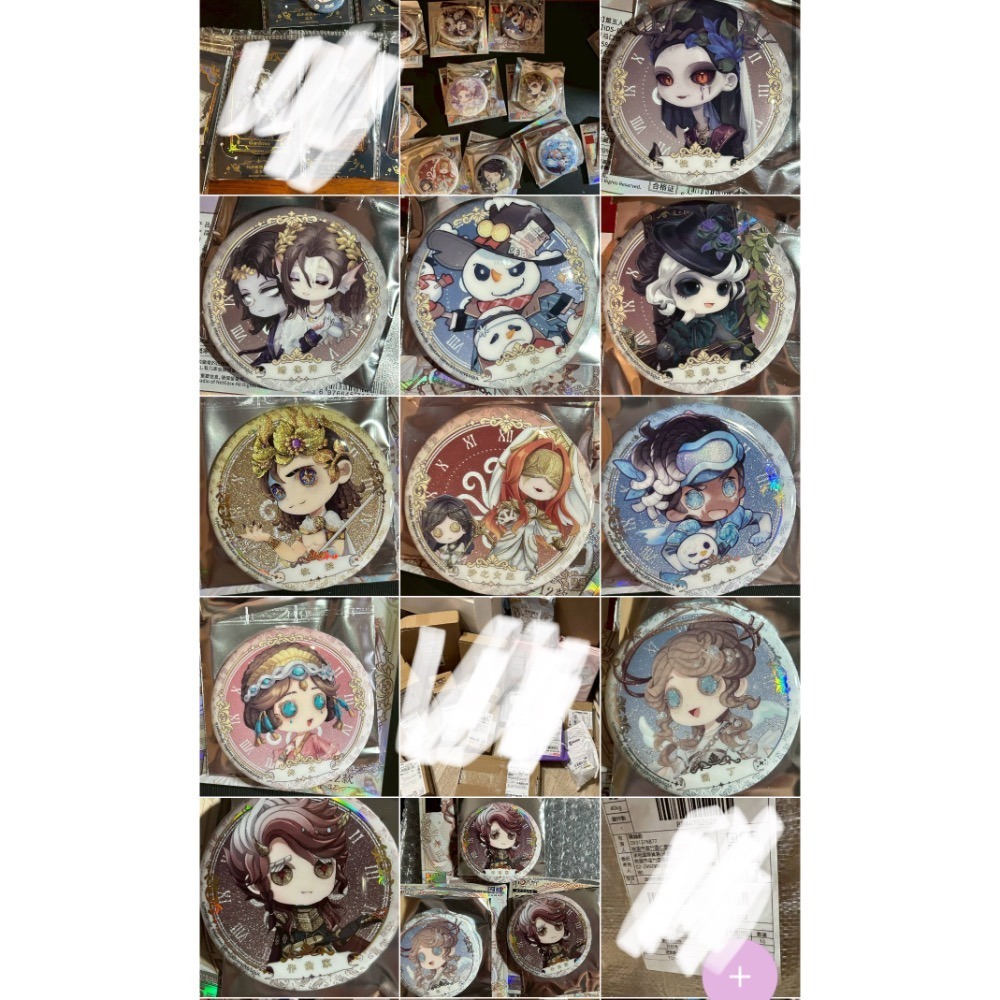 現貨｜第五人格正版周邊閃魂定格時光Q版徽章（餘量）-細節圖2