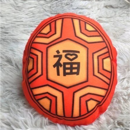 抓周 台灣製紅龜粿糕模型 布藝葱蒜 聰明門佈置 祈福道具擺飾 手作  證書典藏版 上班抒壓療癒系 開運小物-規格圖8