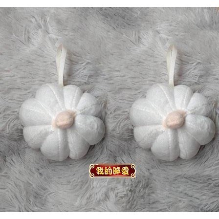 抓周 台灣製紅龜粿糕模型 布藝葱蒜 聰明門佈置 祈福道具擺飾 手作  證書典藏版 上班抒壓療癒系 開運小物-規格圖8