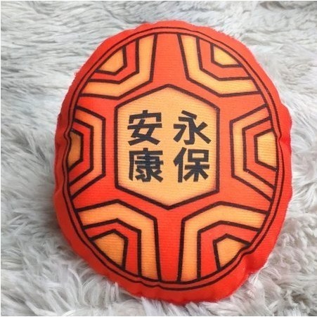 抓周 台灣製紅龜粿糕模型 布藝葱蒜 聰明門佈置 祈福道具擺飾 手作  證書典藏版 上班抒壓療癒系 開運小物-規格圖8