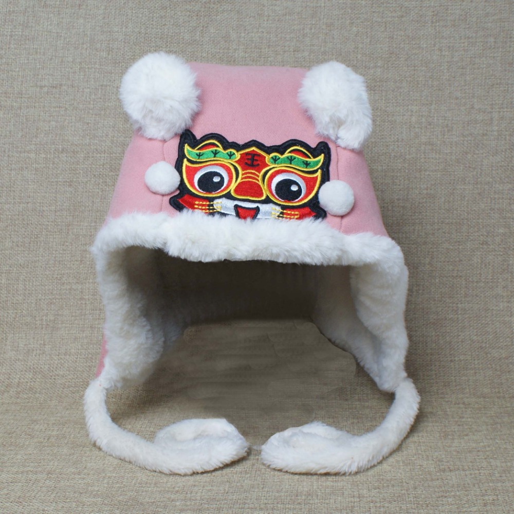 抓週虎帽可水洗 聰明門蛋糕旗 我一歲囉相  台灣現貨 BD2-規格圖1