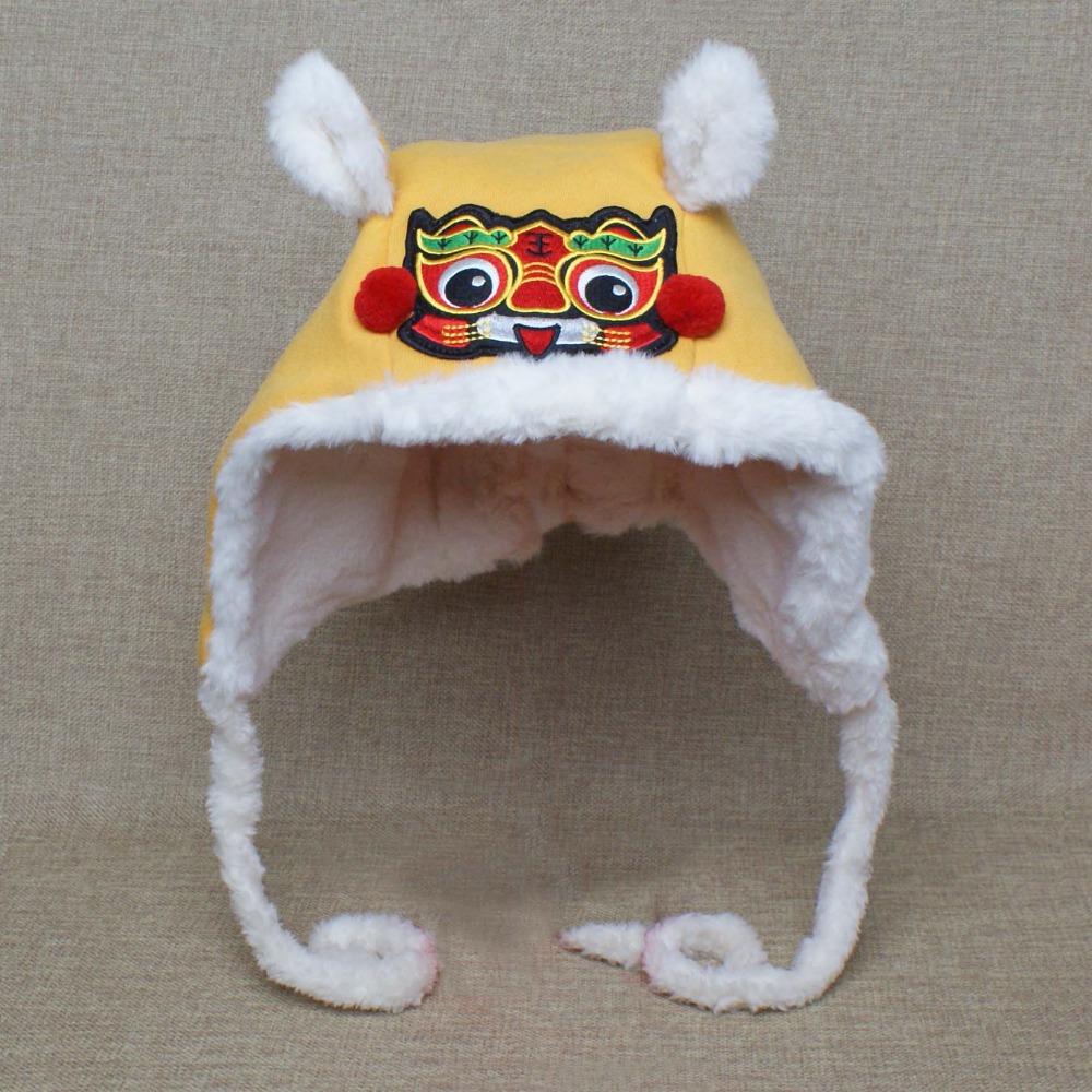 抓週虎帽可水洗 聰明門蛋糕旗 我一歲囉相  台灣現貨 BD2-規格圖1