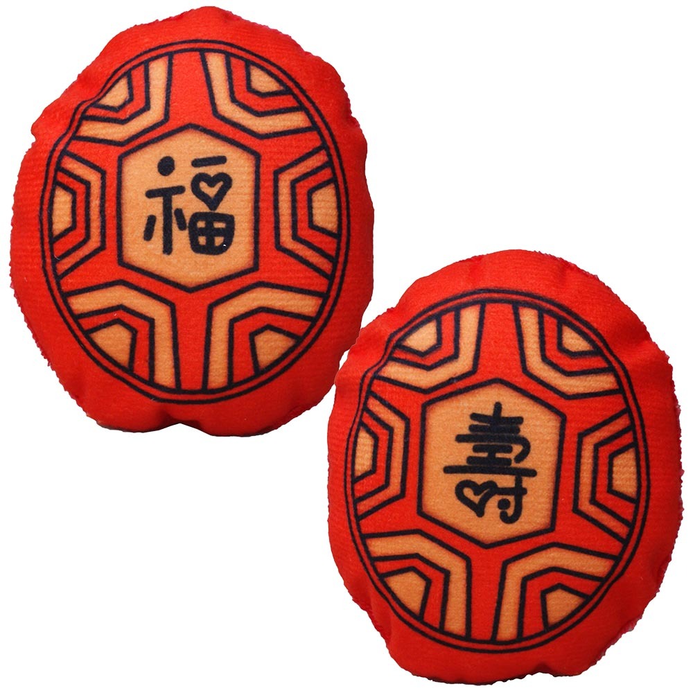 抓週 抓周 毛紅虎帽 光明虎鞋 小紅膨龜 福龍肚兜 祈福擺飾 附禮袋-細節圖5