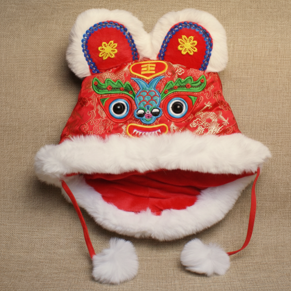 抓週 抓周 毛虎帽長款 福龍肚兜 蛇寶抓周證書 附禮袋 祈福擺飾 我的晬愛-細節圖2