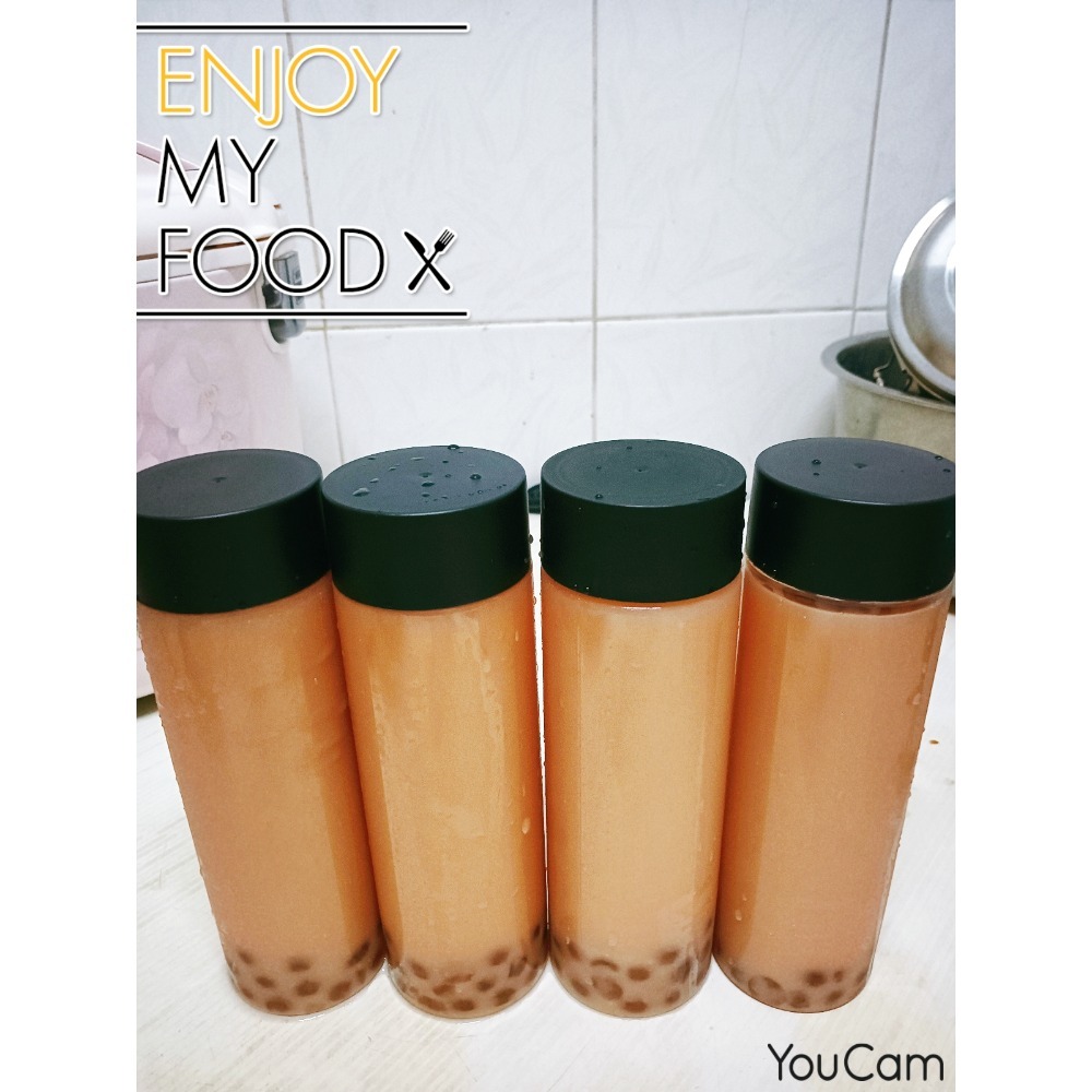 泰國必喝手工熬煮泰式蜂蜜波霸珍珠奶茶400ml-細節圖2