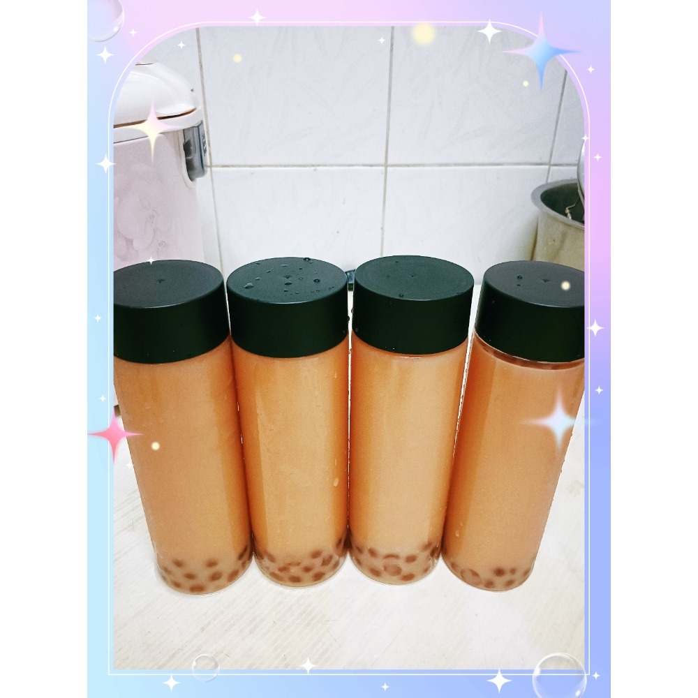泰國必喝手工熬煮泰式蜂蜜波霸珍珠奶茶400ml-細節圖3