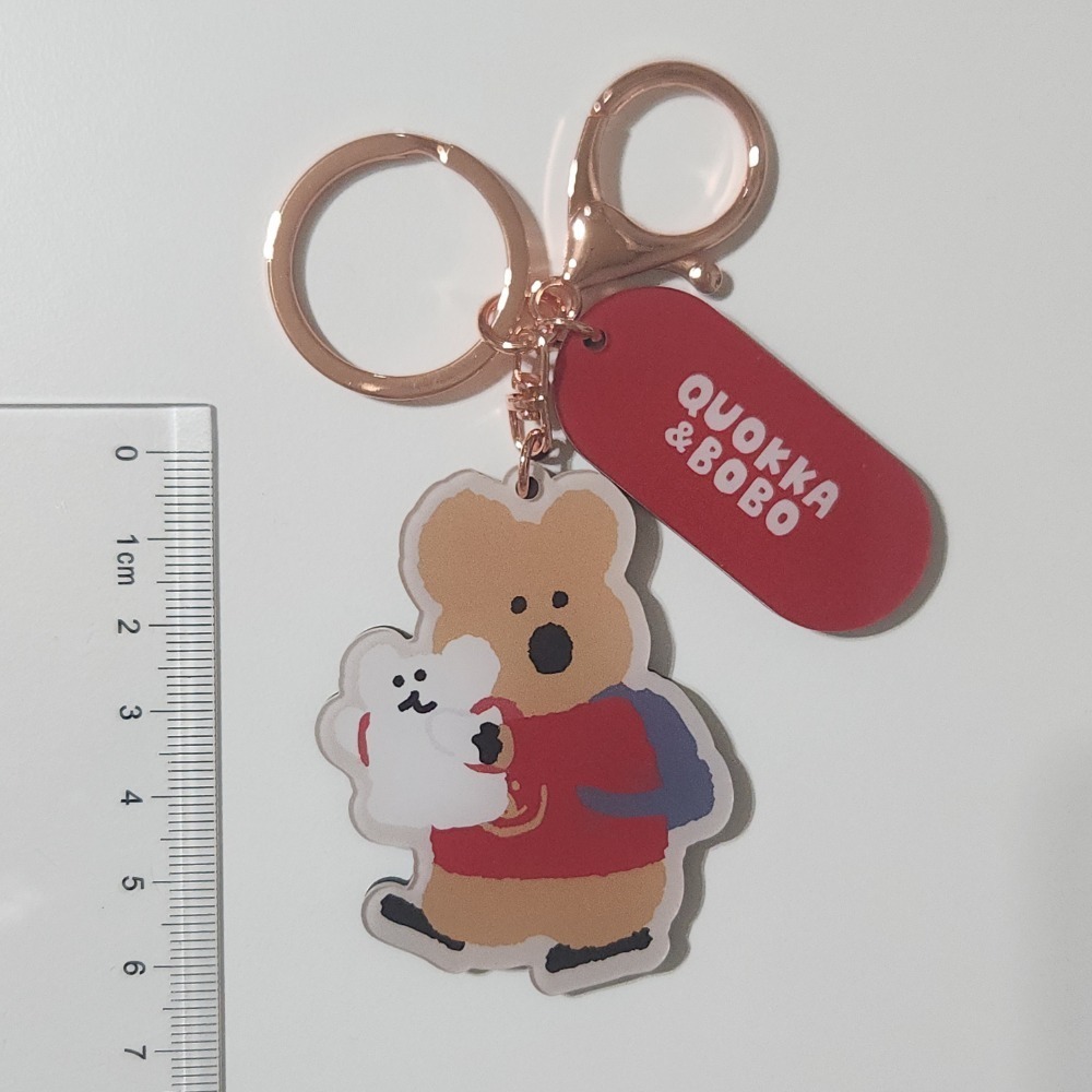 Dinotaeng 校園款角色鑰匙圈/確認款(果汁吧期間限定快閃店)-規格圖5