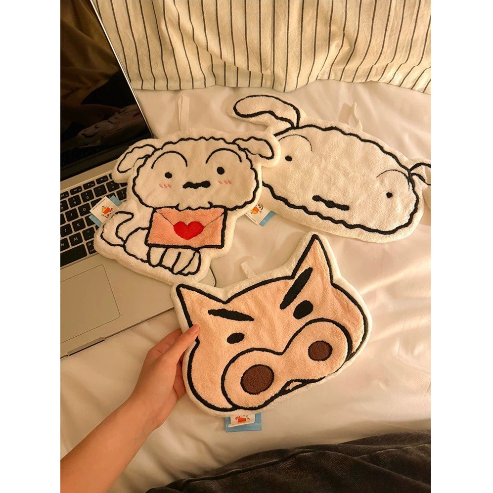 【預購】蠟筆小新掛式擦手巾-細節圖3