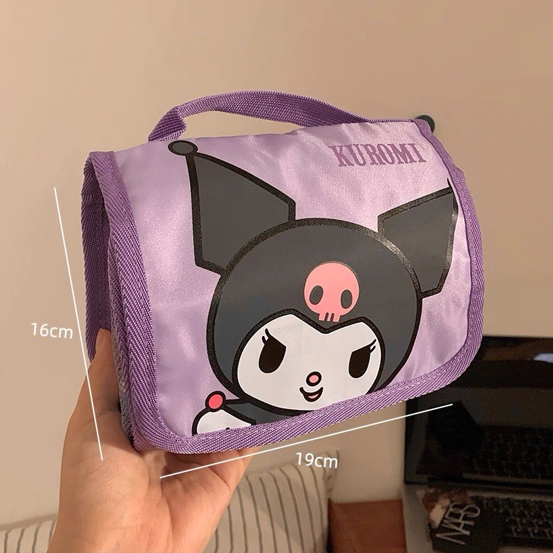 【預購】三麗鷗分隔大容量化妝包-細節圖5