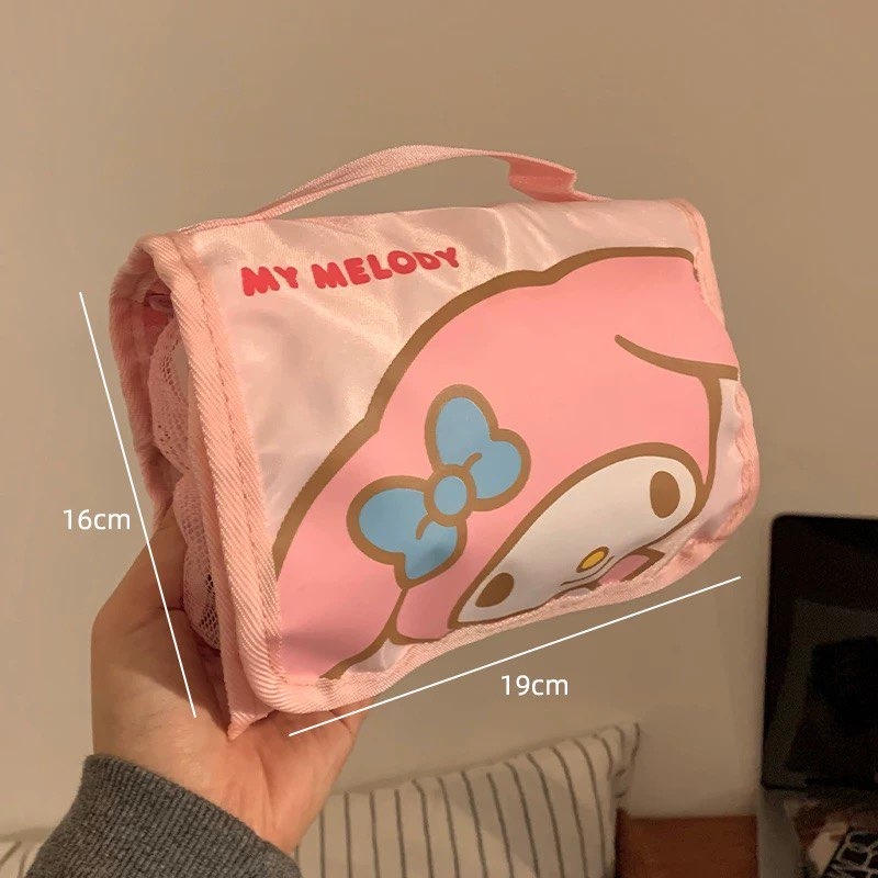 【預購】三麗鷗分隔大容量化妝包-細節圖6