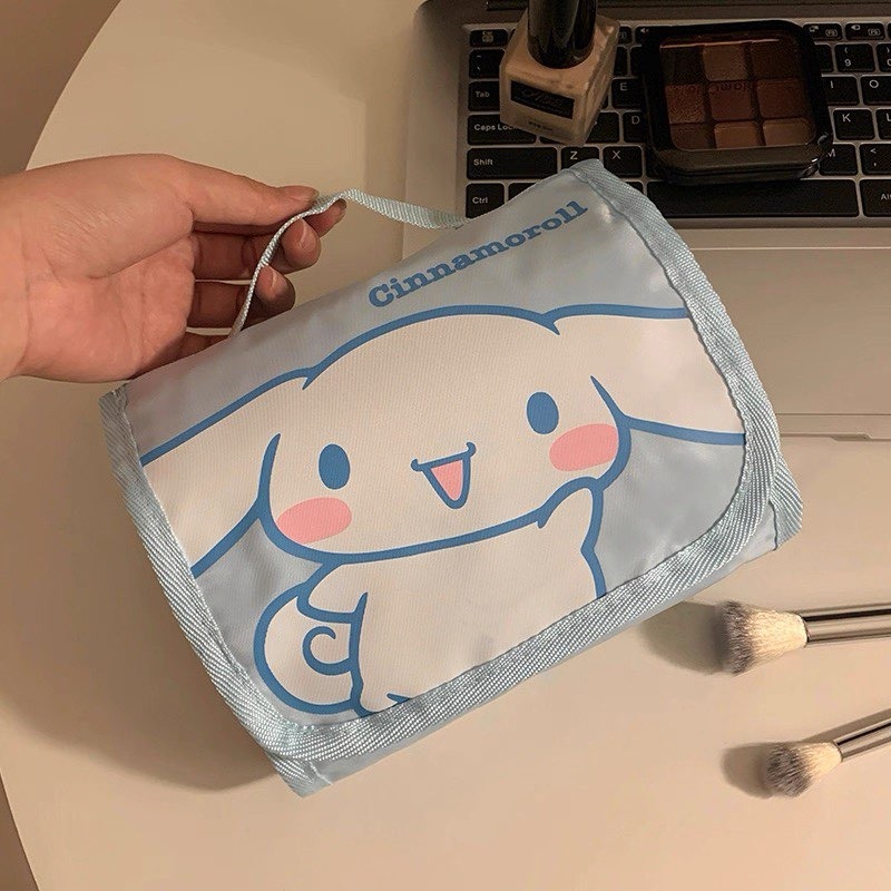 【預購】三麗鷗分隔大容量化妝包-細節圖7