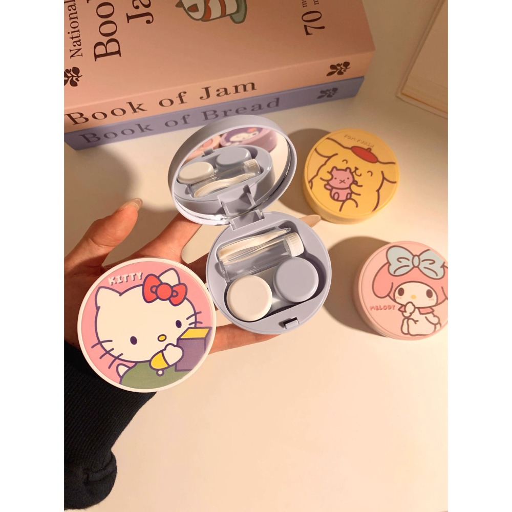 【預購】三麗鷗隱形眼鏡收納盒-細節圖2